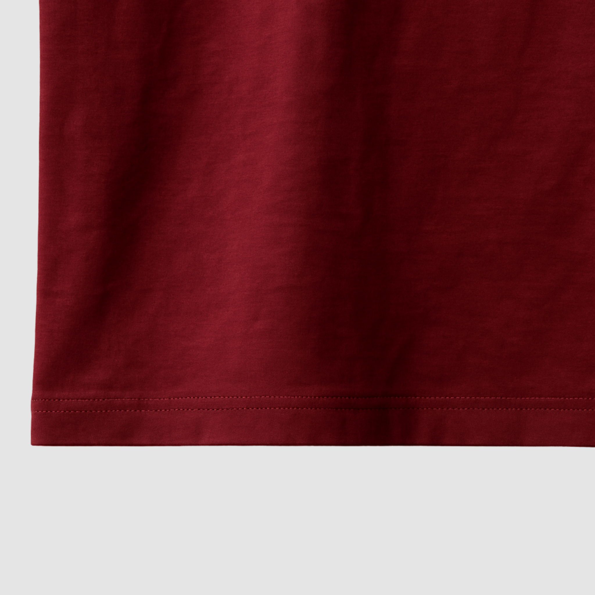 Maroon Oversized T-Shirt