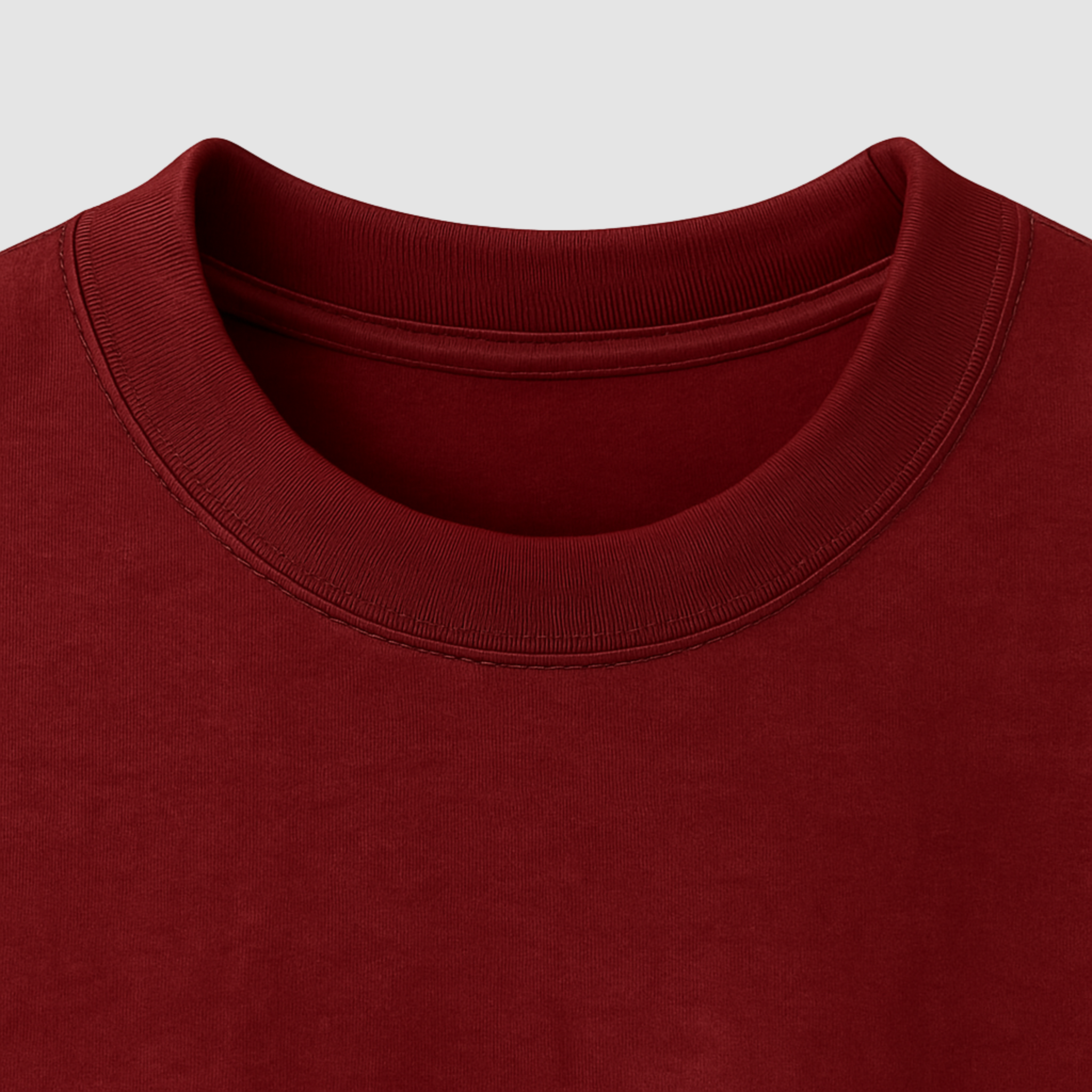 Maroon Oversized T-Shirt