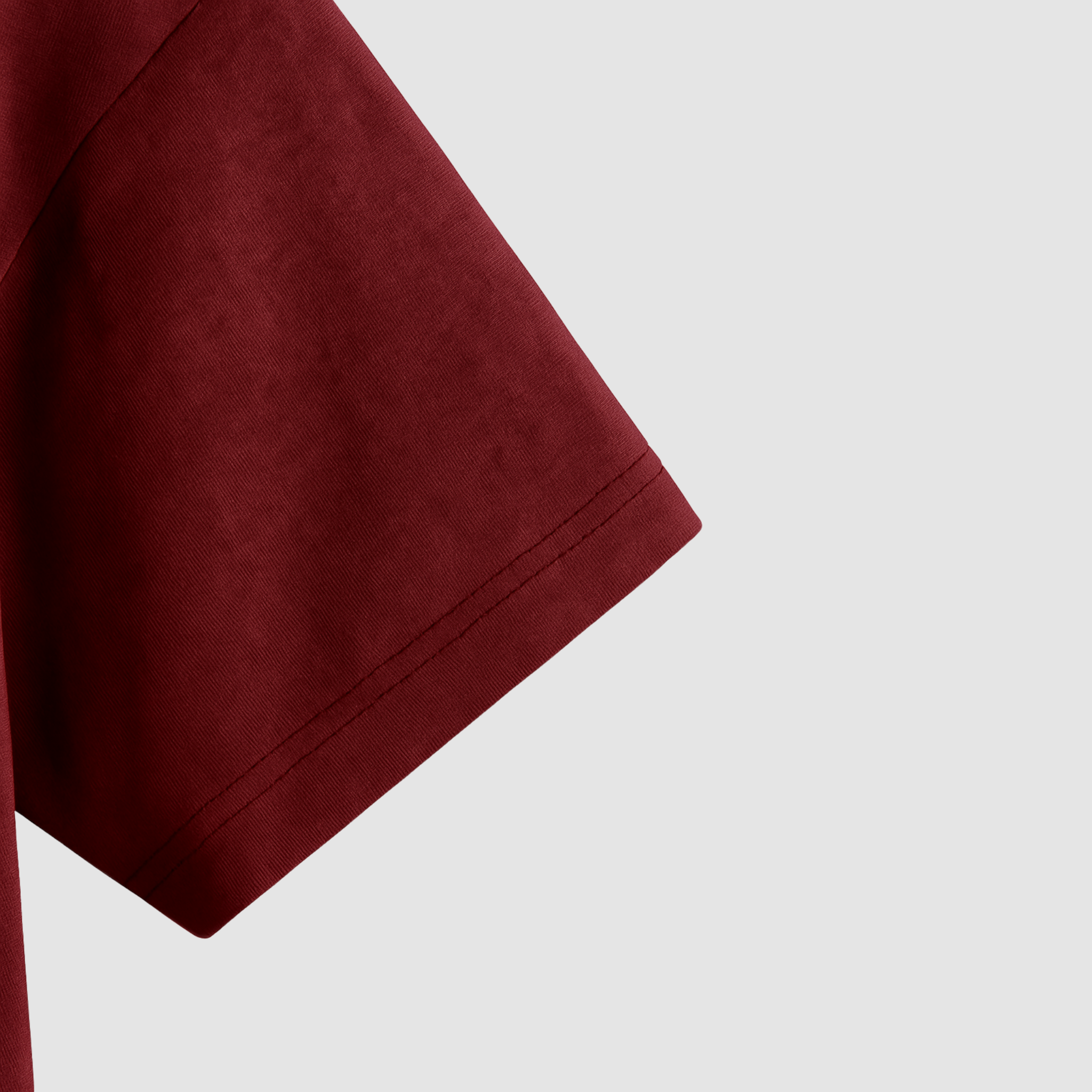 Maroon Oversized T-Shirt
