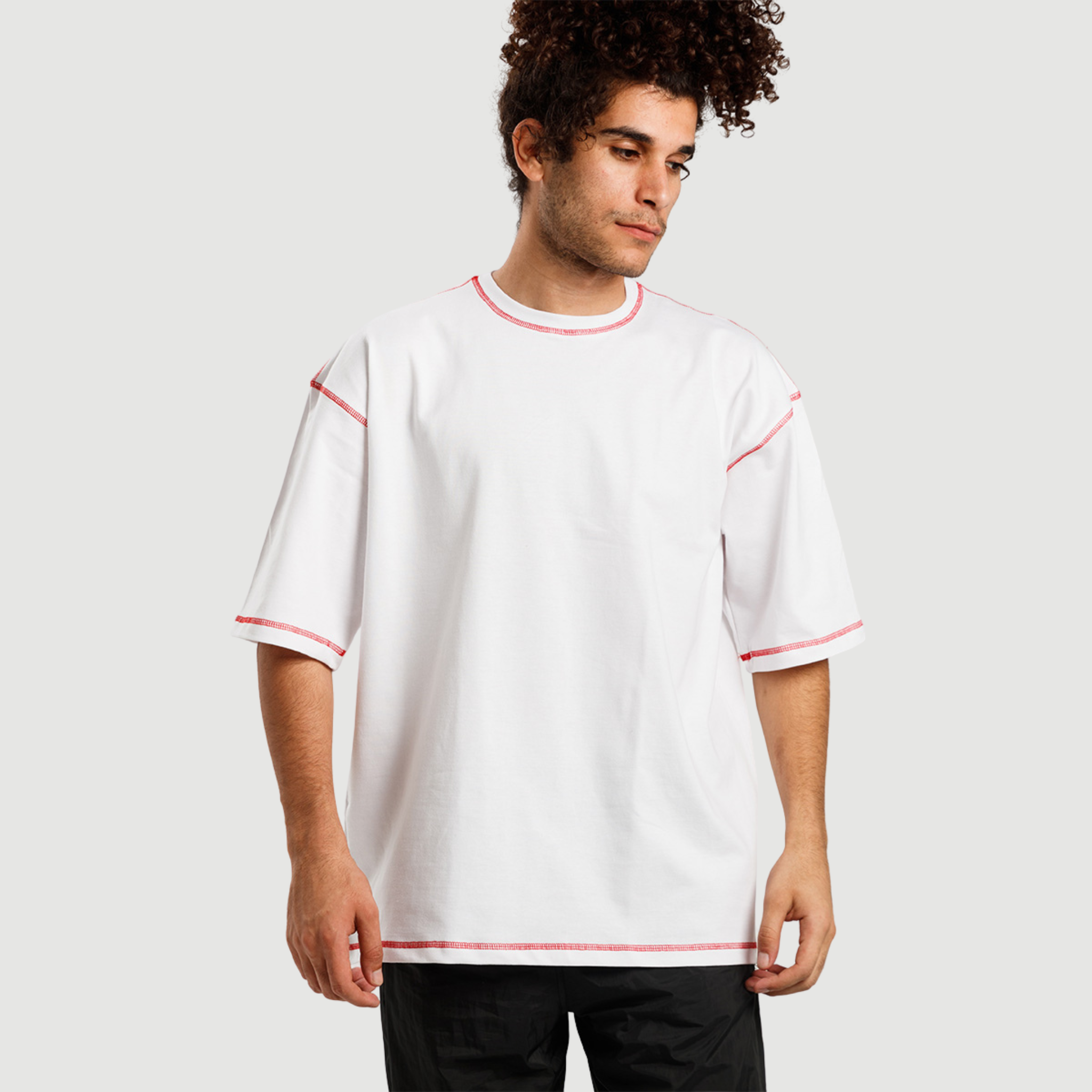 Stitched Oversized T-Shirt