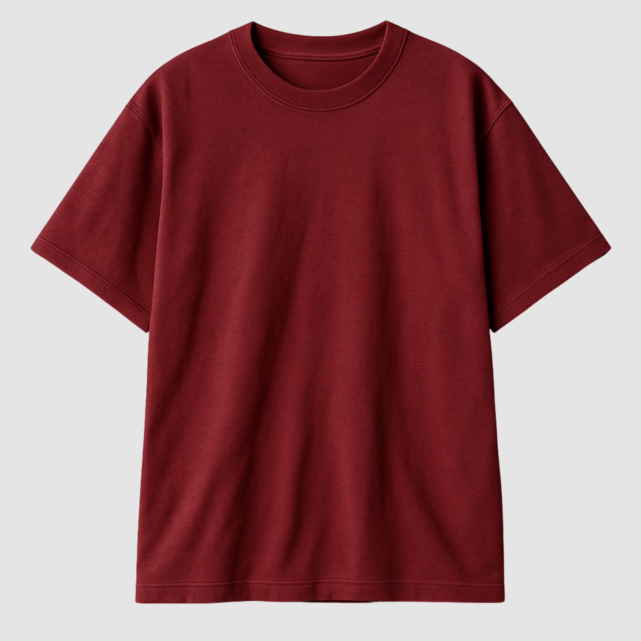 Maroon Oversized T-Shirt