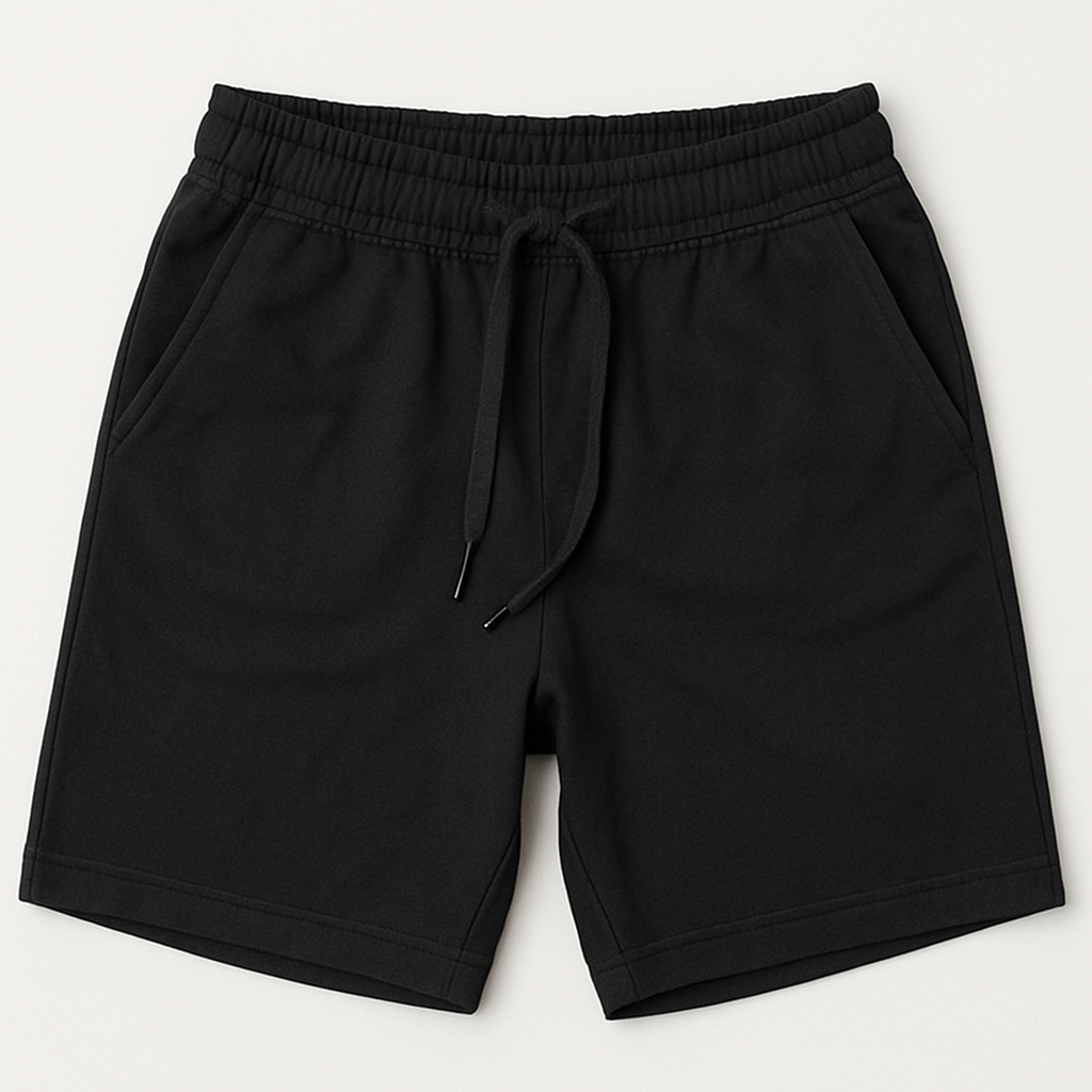 Black Sweatshorts