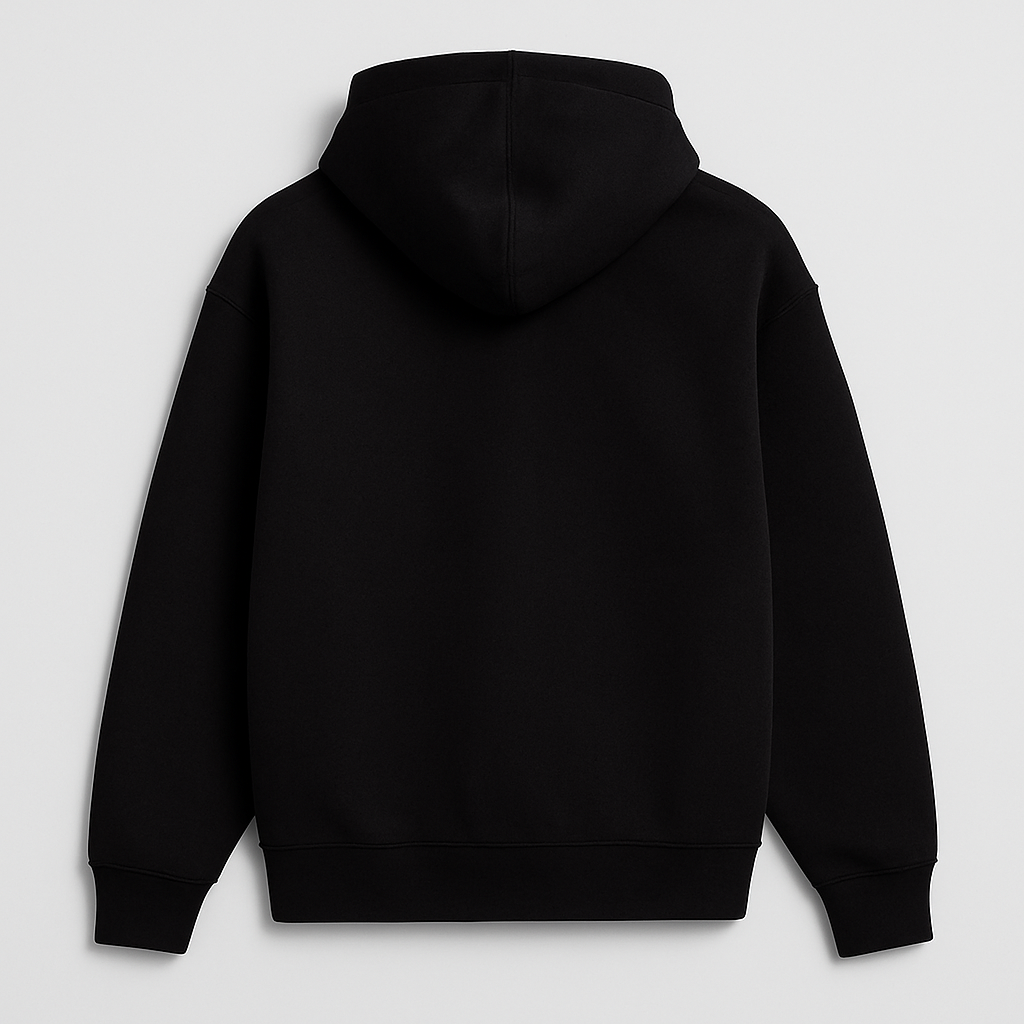 Black Oversized Hoodie