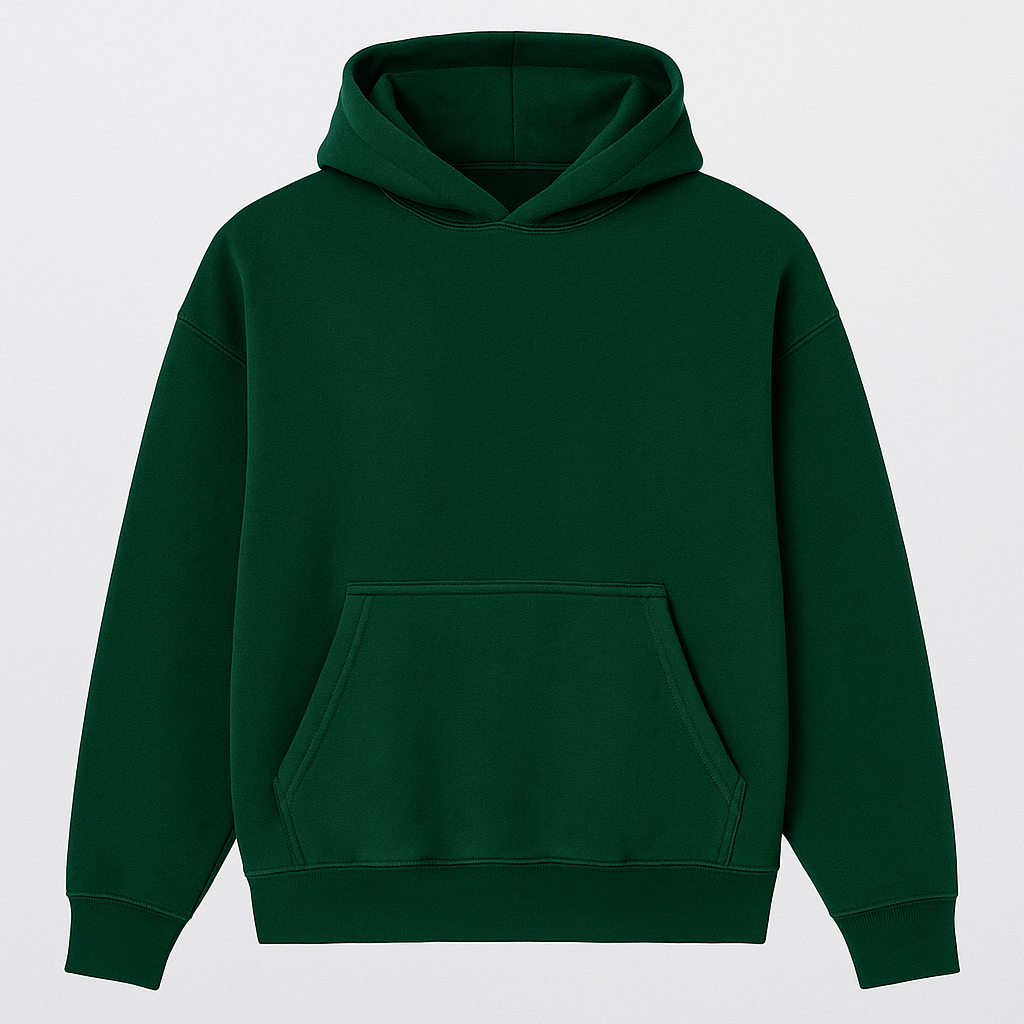 Green Oversized Hoodie