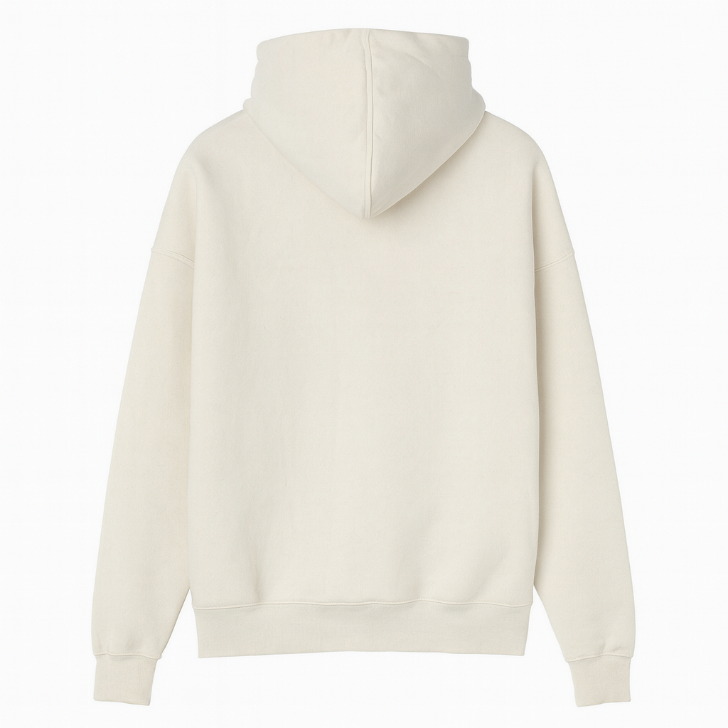 White Oversized Hoodie
