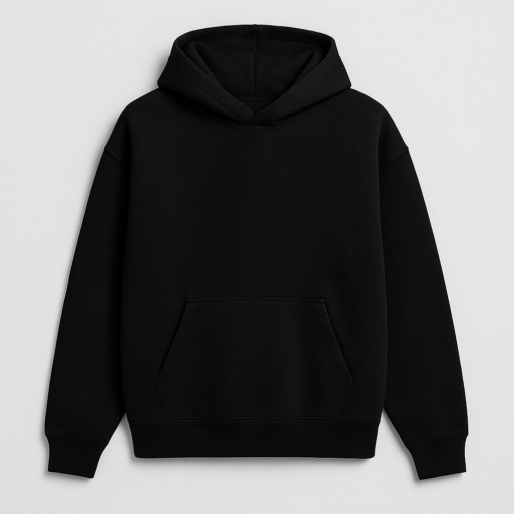 Black Oversized Hoodie